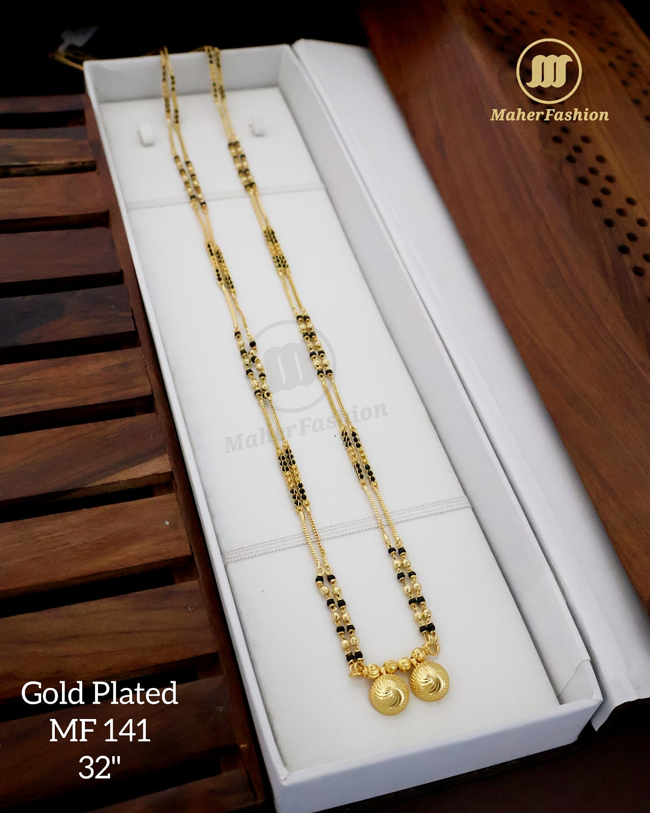 Elegant Gold Vati Mangalsutra